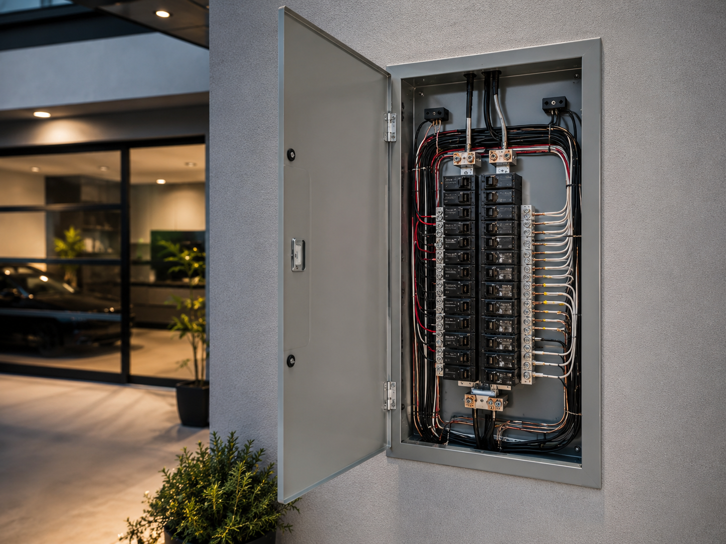 Residential electrical panel upgrade